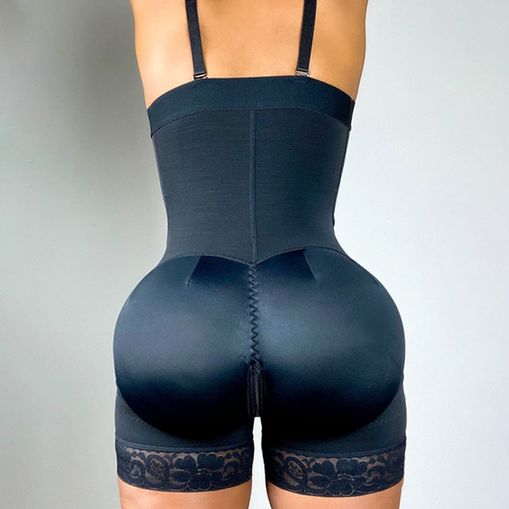 Fajas Colombiana High Compression Women Bodysuit Body Shaper Shapewear  Underwear